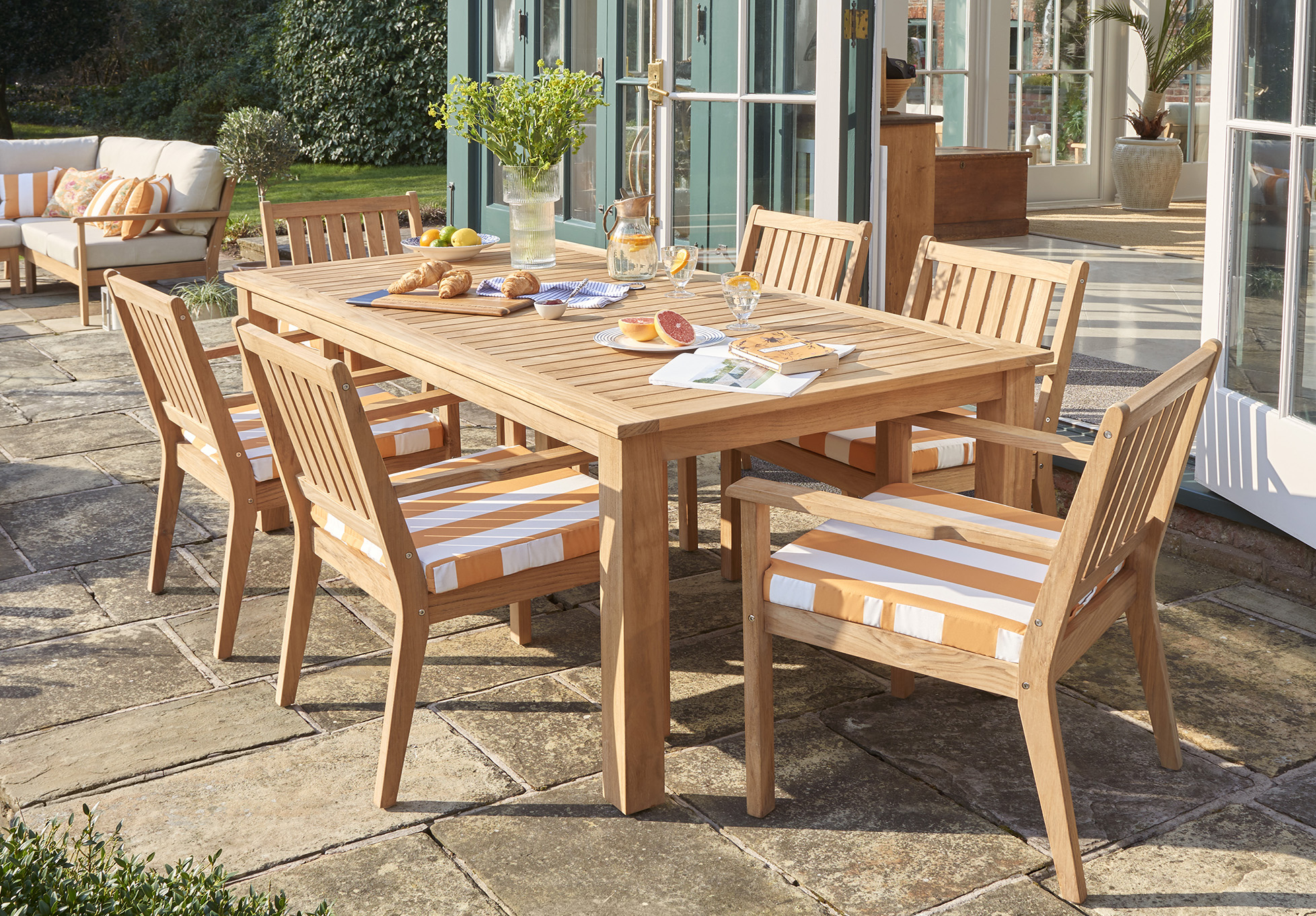 Salcey Dining Outdoor Suite by Laura Ashley