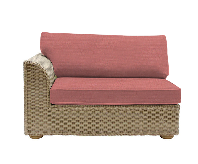Hamilton End Sofa Left Arm Cut Out by Daro