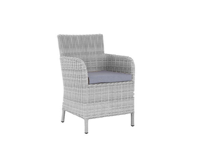 Santorini Mixed Grey Dining Chair Cut Out by Daro