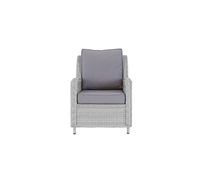 Santorini Mixed Grey Lounging Chair Cut Out by Daro